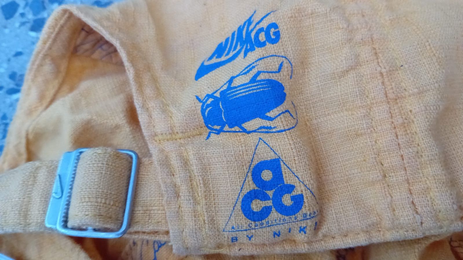 Nike ACG Nike ACG Logo Vintage Strapback Hat Cap Beatle Print Size ONE SIZE - 7 Thumbnail