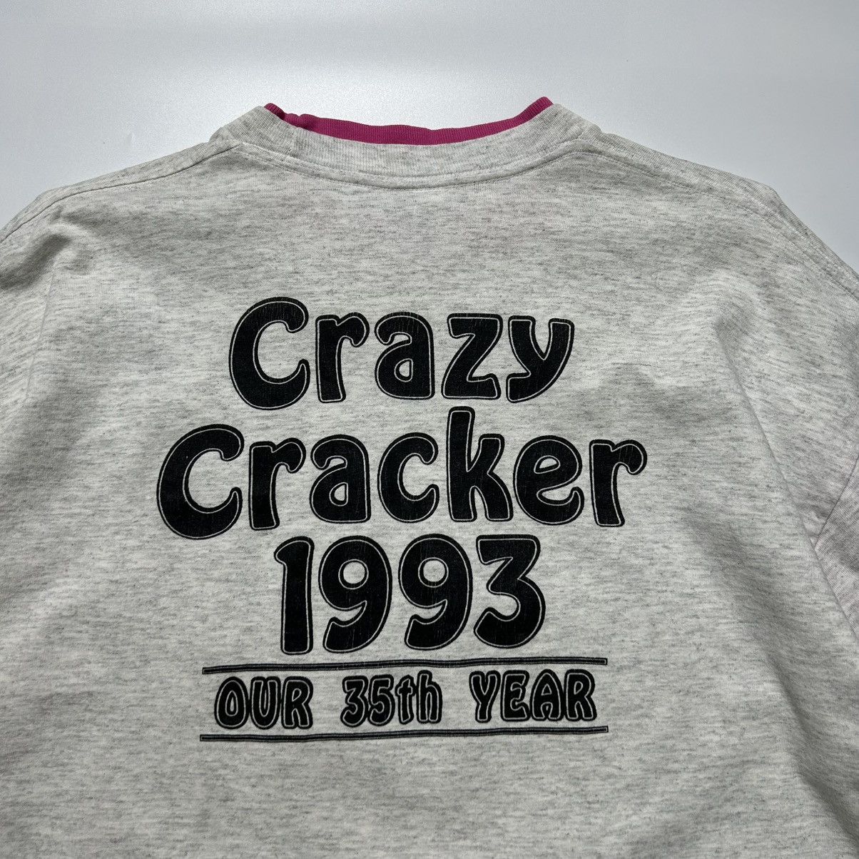 Vintage Vintage Smiley “Crazy Cracker 1993” Our 35th Year T-shirt Size XL / US 12-14 / IT 48-50 - 5 Thumbnail