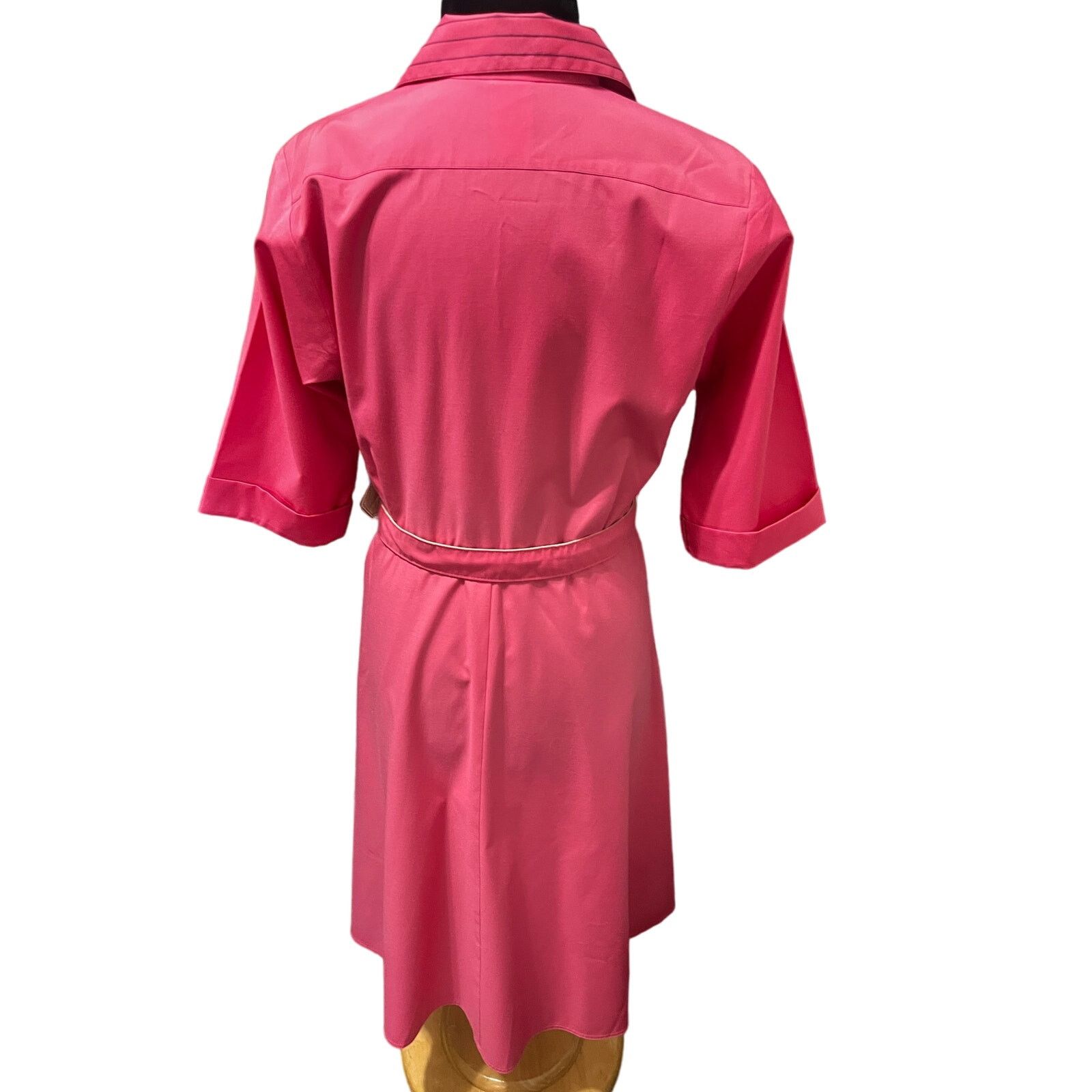 Vintage Vintage Willi Barbie Pink Midi Dress 14 Med Large Rockabilly Size L / US 10 / IT 46 - 2 Thumbnail