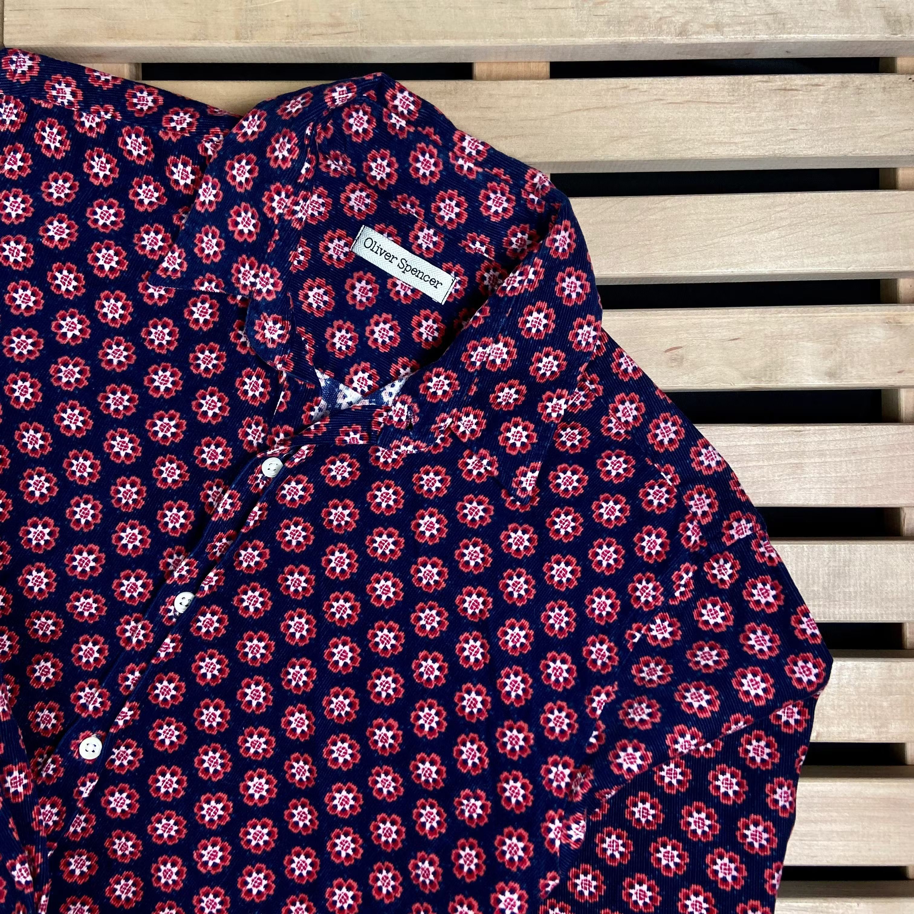 Oliver Spencer Mens Shirt Long Sleeve Oliver Spencer Size 15 / 38 Size US M / EU 48-50 / 2 - 2 Thumbnail