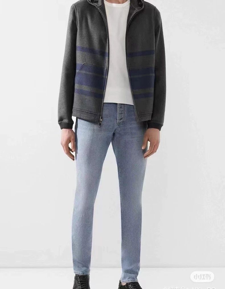 Loro Piana LORO PIANA Waterproof cashmere hooded jacket double sided Size US S / EU 44-46 / 1 - 6 Thumbnail