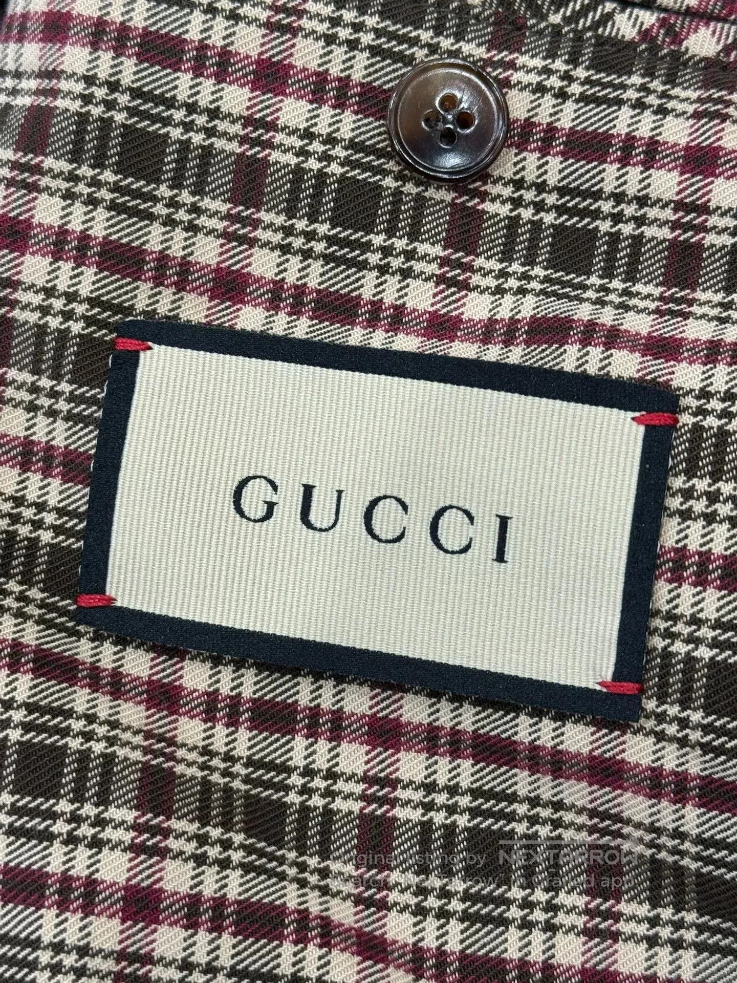 Gucci gucci wool leather bomber jacket size 50. Size US M / EU 48-50 / 2 - 7 Thumbnail