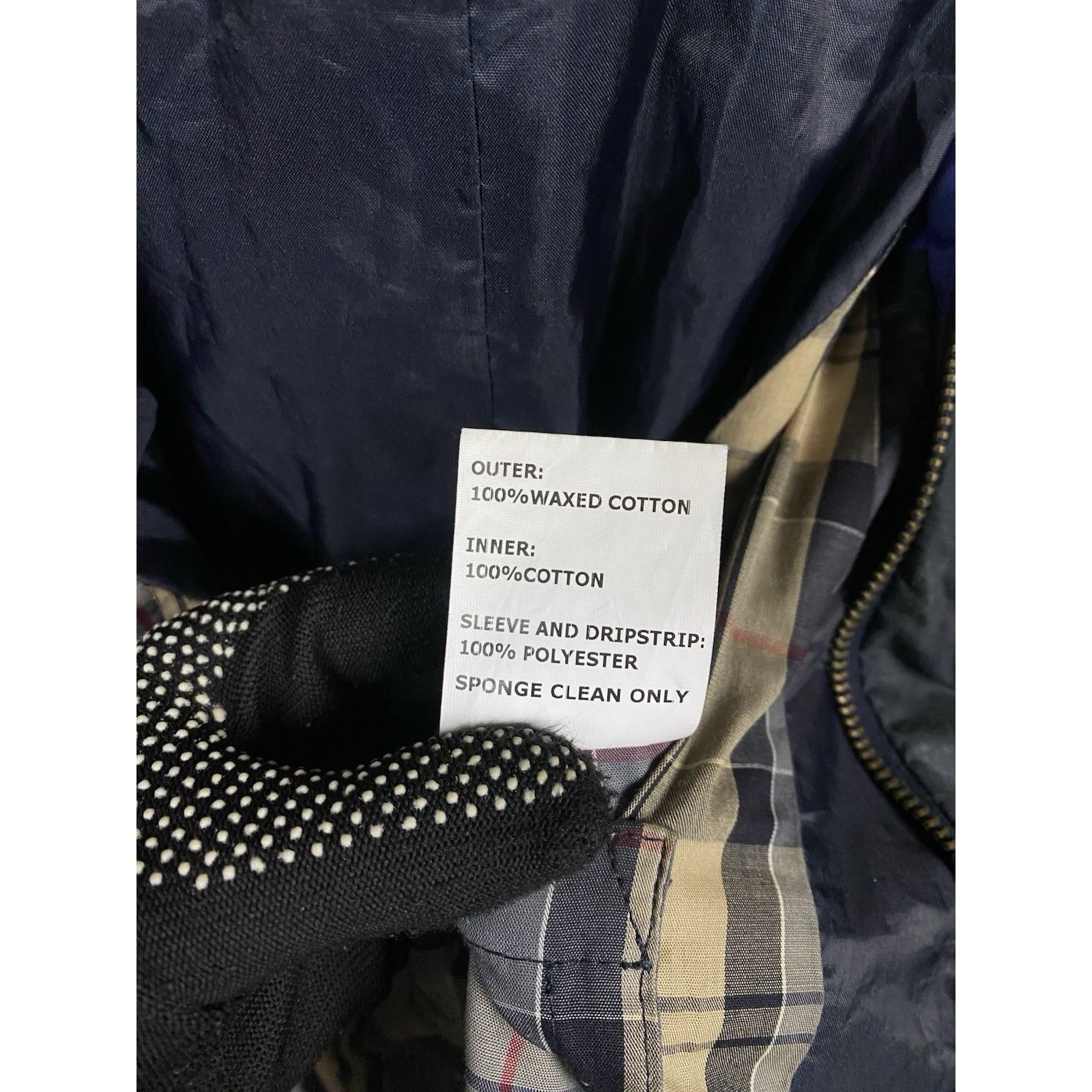 Barbour Barbour Cavendish Blue Hooded Waxed Multipocket Utility Mili Size US M / EU 48-50 / 2 - 14 Thumbnail