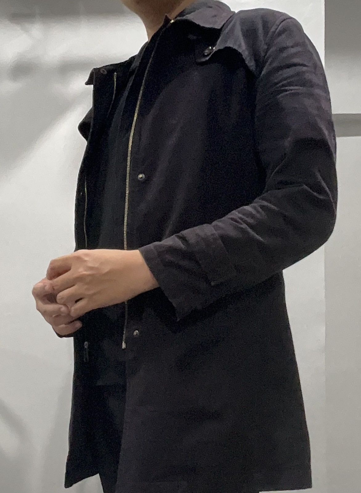 Other Comme Ca Ism sweat leather long coat Size US M / EU 48-50 / 2 - 4 Thumbnail