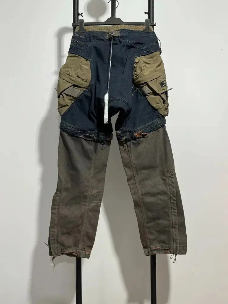Hamcus HAMCUS Distressed Cargo Denim-2507 Size US 32 / EU 48 - 2 Thumbnail