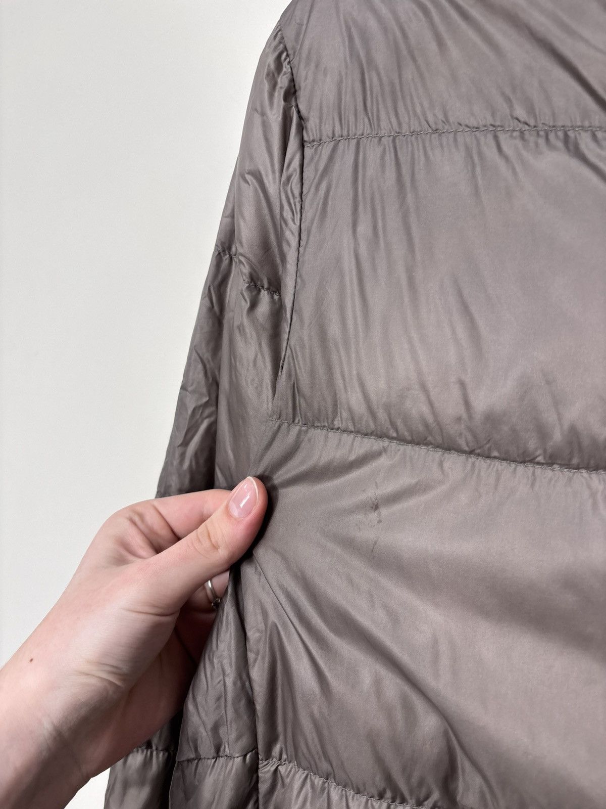 Jil Sander × Uniqlo Jil Sander x Uniqlo +J Women’s Brown Lightweight Down Jacket Size L / US 10 / IT 46 - 8 Thumbnail
