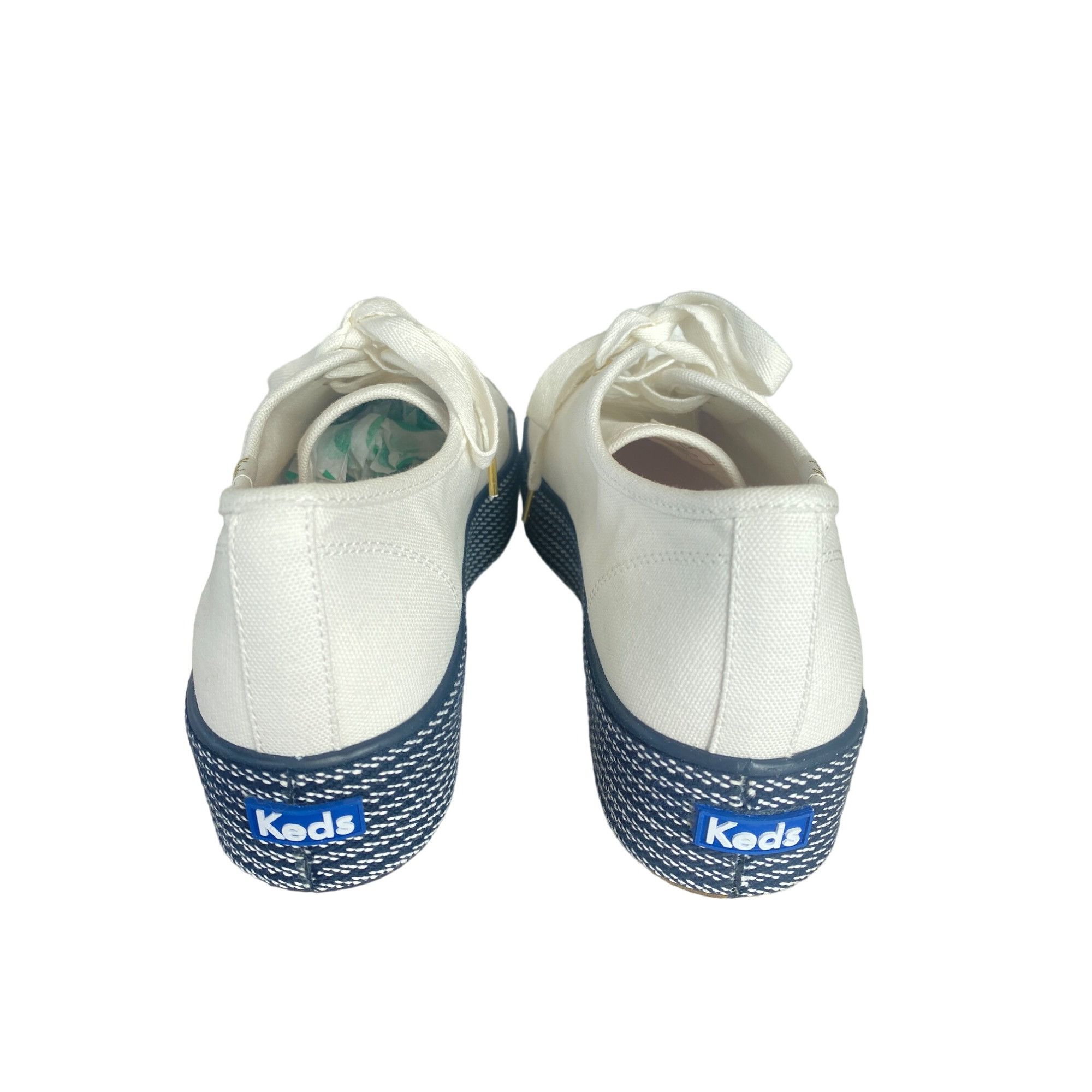 Keds Keds Women's Triple Up Webbing Canvas Sneaker Women's 10 Whi Size US 10 / IT 40 - 4 Thumbnail