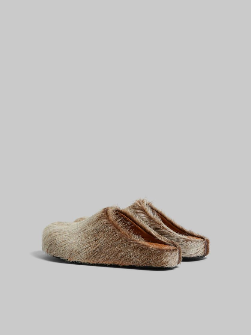 Marni o1w1db10426 Long-Haired Calfskin in Beige Size US 10 / EU 43 - 4 Thumbnail