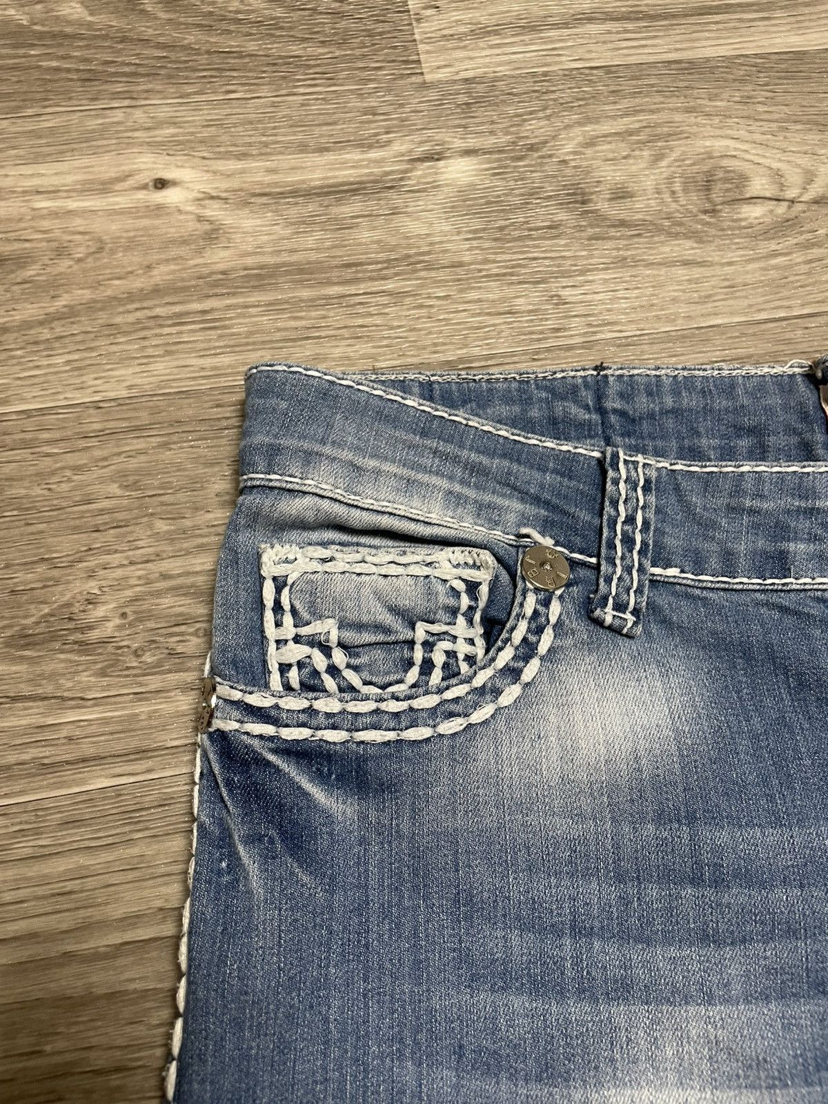 True Religion Vintage True Religion Blue Skinny Fit Jeans Y2K Size US 31 - 7 Thumbnail