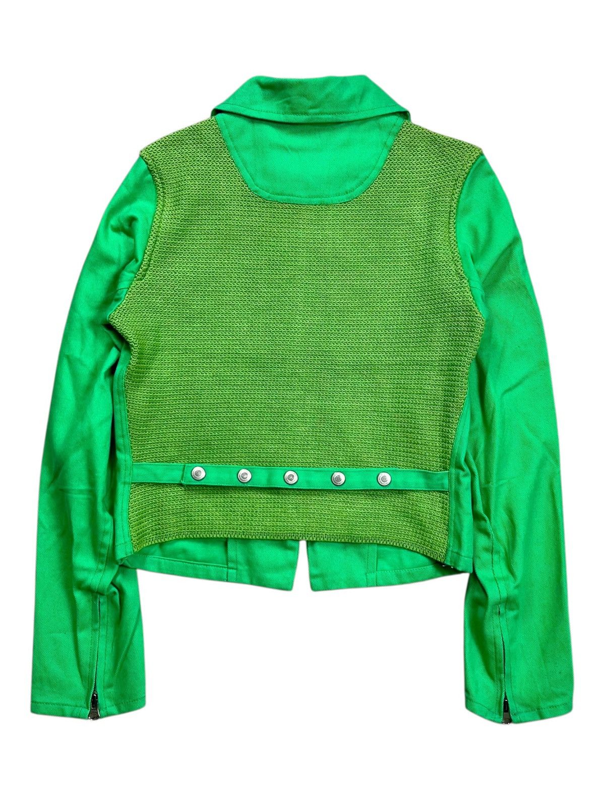 20471120 1980s Ozone Community - Cyber Green Work Jacket Size US M / EU 48-50 / 2 - 1 Thumbnail