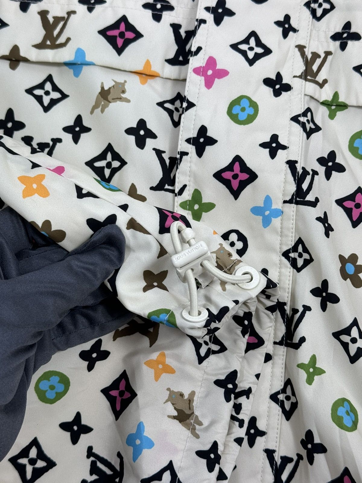 Louis Vuitton × Tyler The Creator MONOGRAM PRINT WINDBREAKER JACKET Size US XXL / EU 58 / 5 - 12 Thumbnail