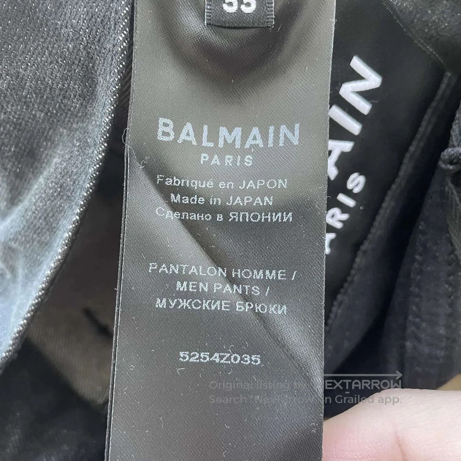 Balenciaga Distressed Black Denim Pants with Side Stripes. Size US 32 / EU 48 - 8 Thumbnail