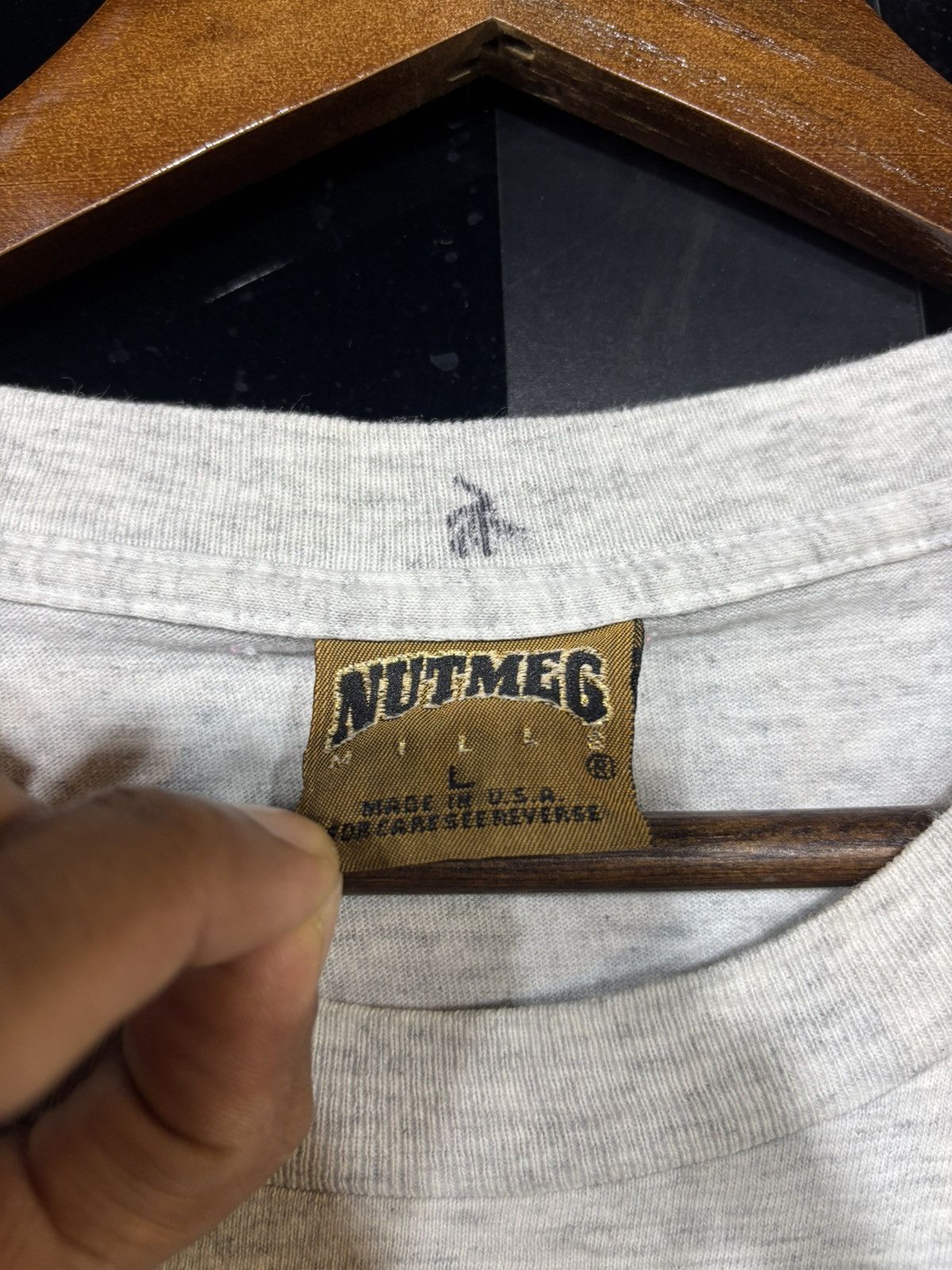 Nutmeg Vintage 1995 5time super bowl tshirt Size US L / EU 52-54 / 3 - 7 Thumbnail