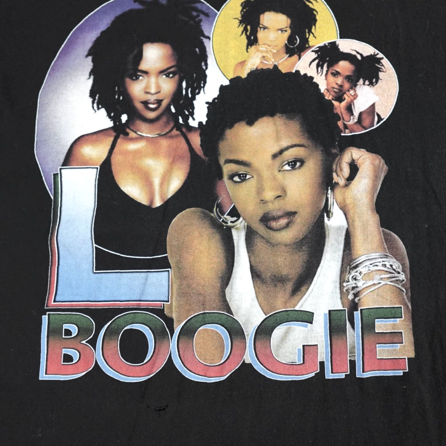 Vintage Lauryn Hill Shirt Black L 100% Cotton Coke Magic Tee Mens Short Sleeve Crew Neck Vintage? Size US L / EU 52-54 / 3 - 2 Thumbnail