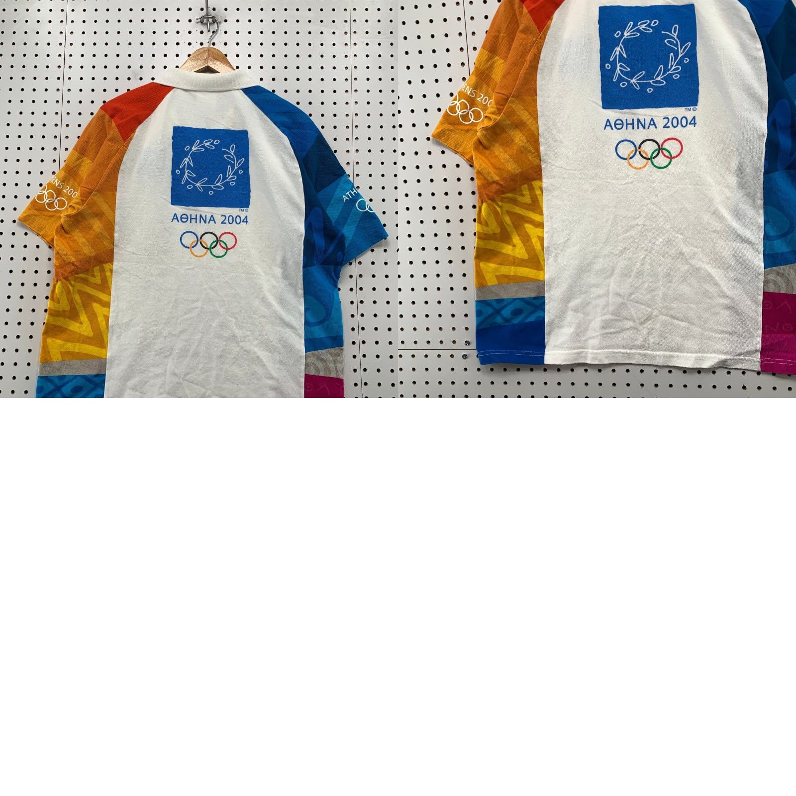 Adidas VINTAGE Adidas Athens 2004 Polo Shirt Mens Large White Olympics Volunteer Polo Shirt Mens Large White Olympics Volunteer Size US L / EU 52-54 / 3 - 10 Thumbnail