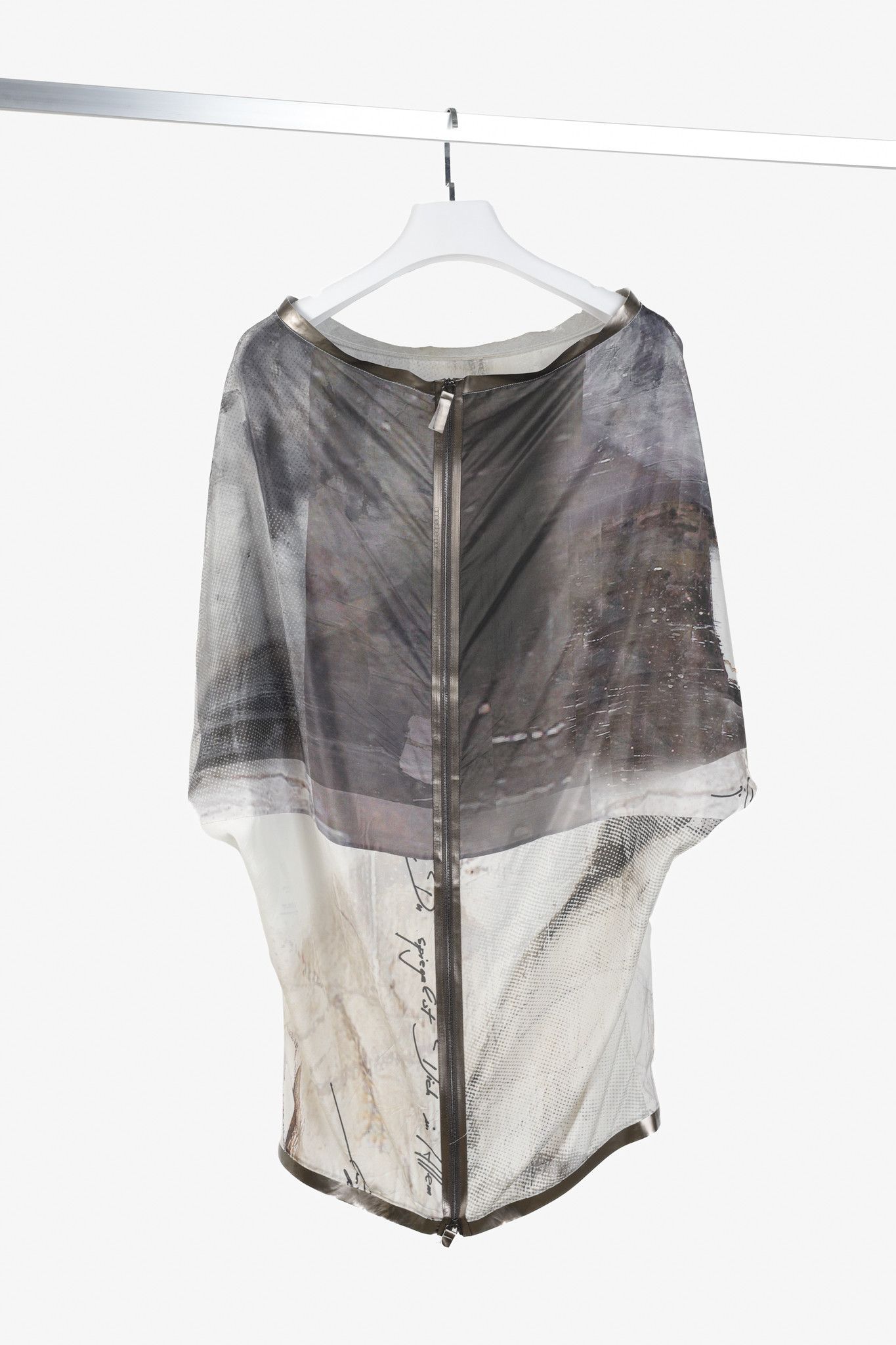 Annette Gortz Annette Gortz Abstract Print Batwing Silk Tunic Size M / US 6-8 / IT 42-44 - 2 Thumbnail