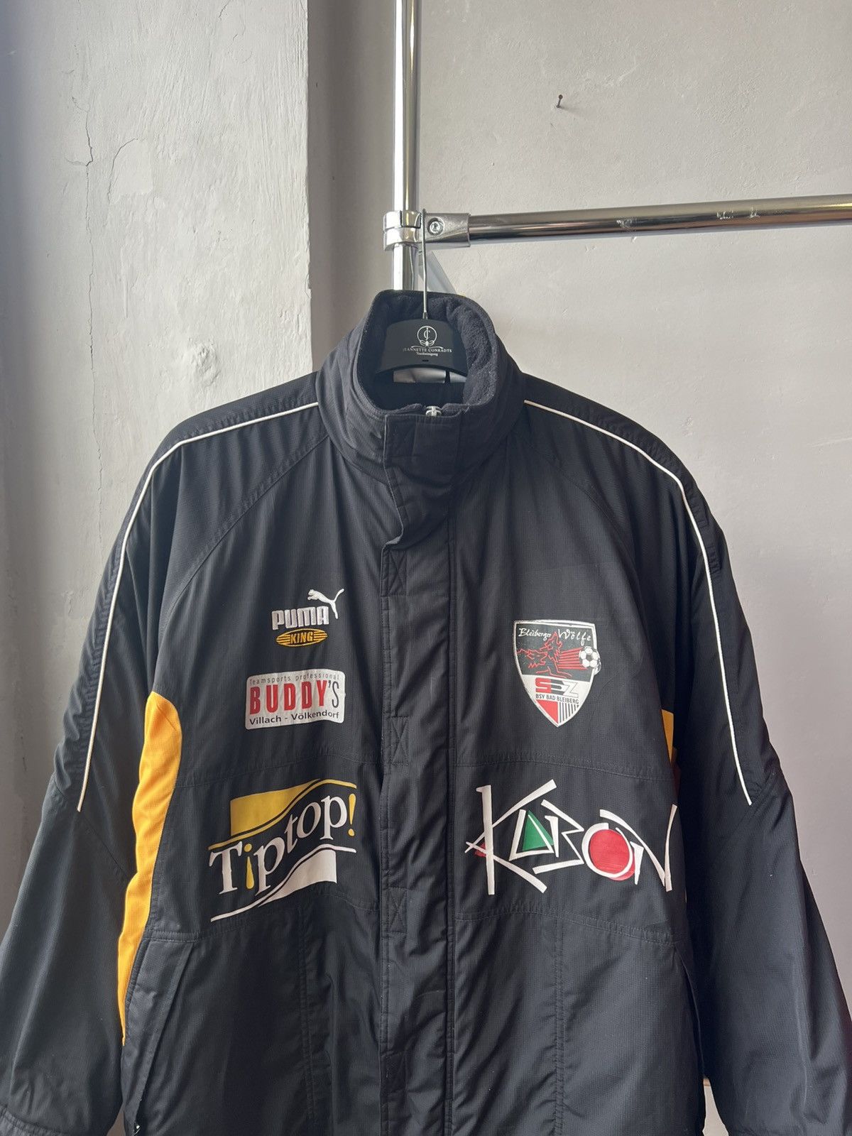 Puma 90’S BSV BAD BLEIBERG AUSTRIA VINTAGE FOOTBALL JACKET COAT Size US M / EU 48-50 / 2 - 3 Thumbnail