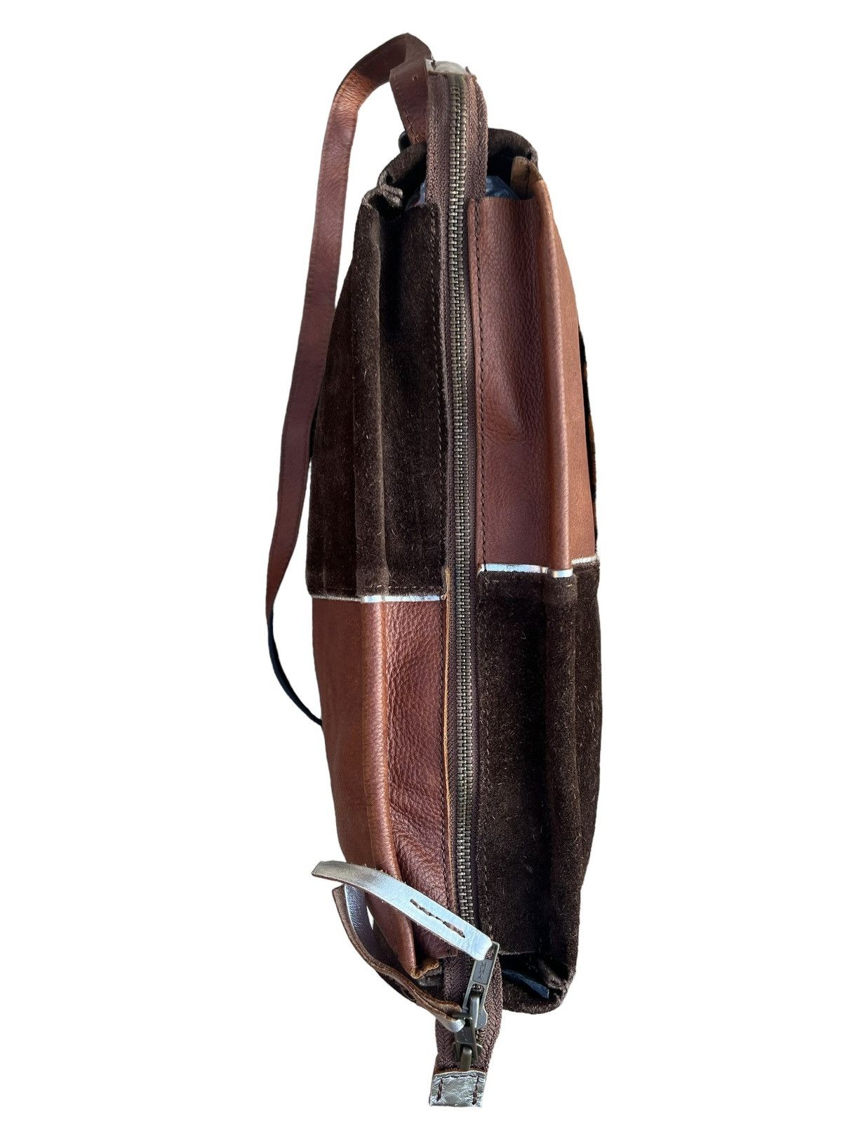 Leather Vintage Turkuabo Japan Patchwork Leather Bag Size ONE SIZE - 15 Thumbnail