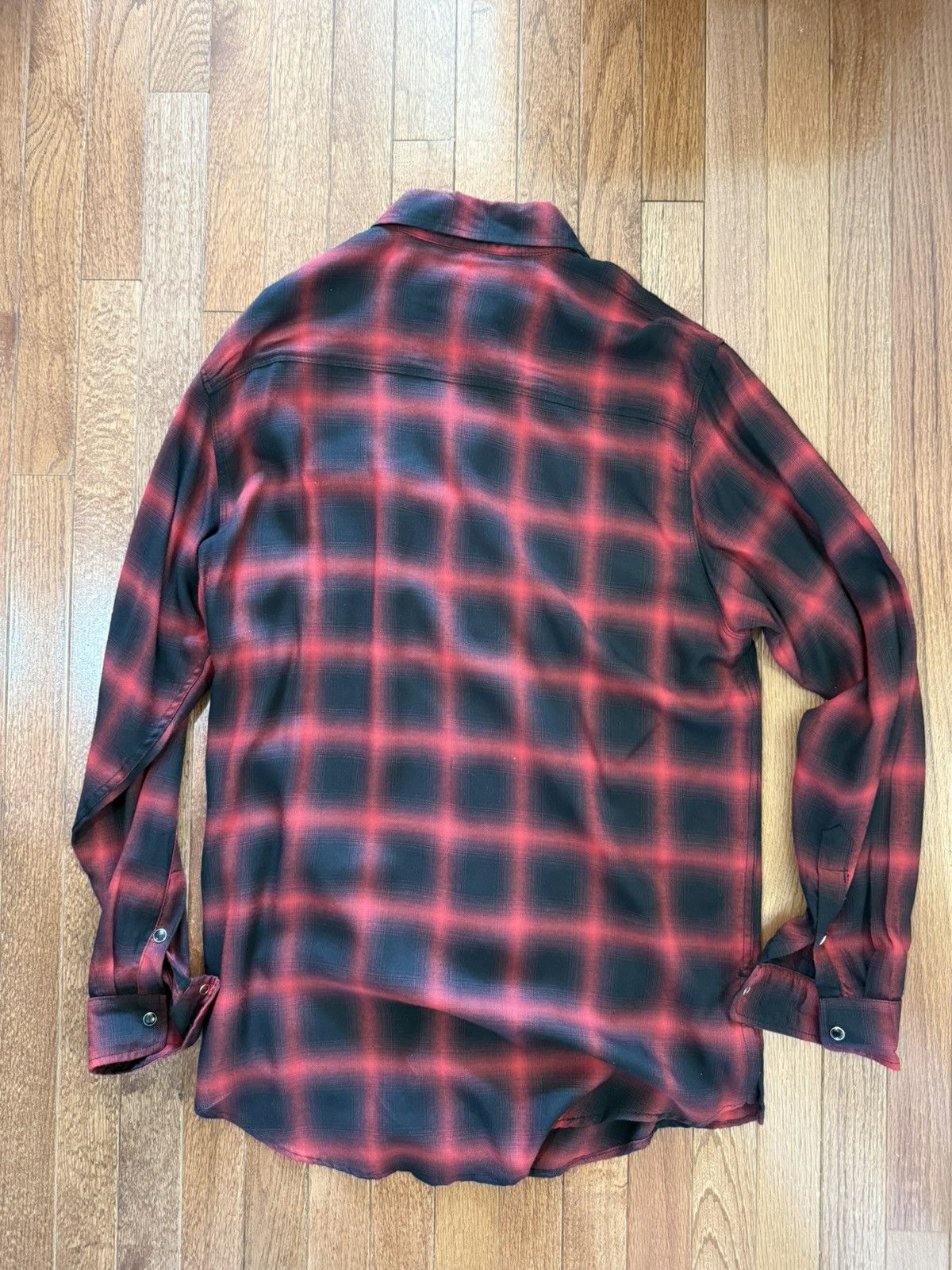 Oro Los Angeles ORO Los Angeles Plaid Men's Casual Button Down - Medium Size US M / EU 48-50 / 2 - 5 Thumbnail