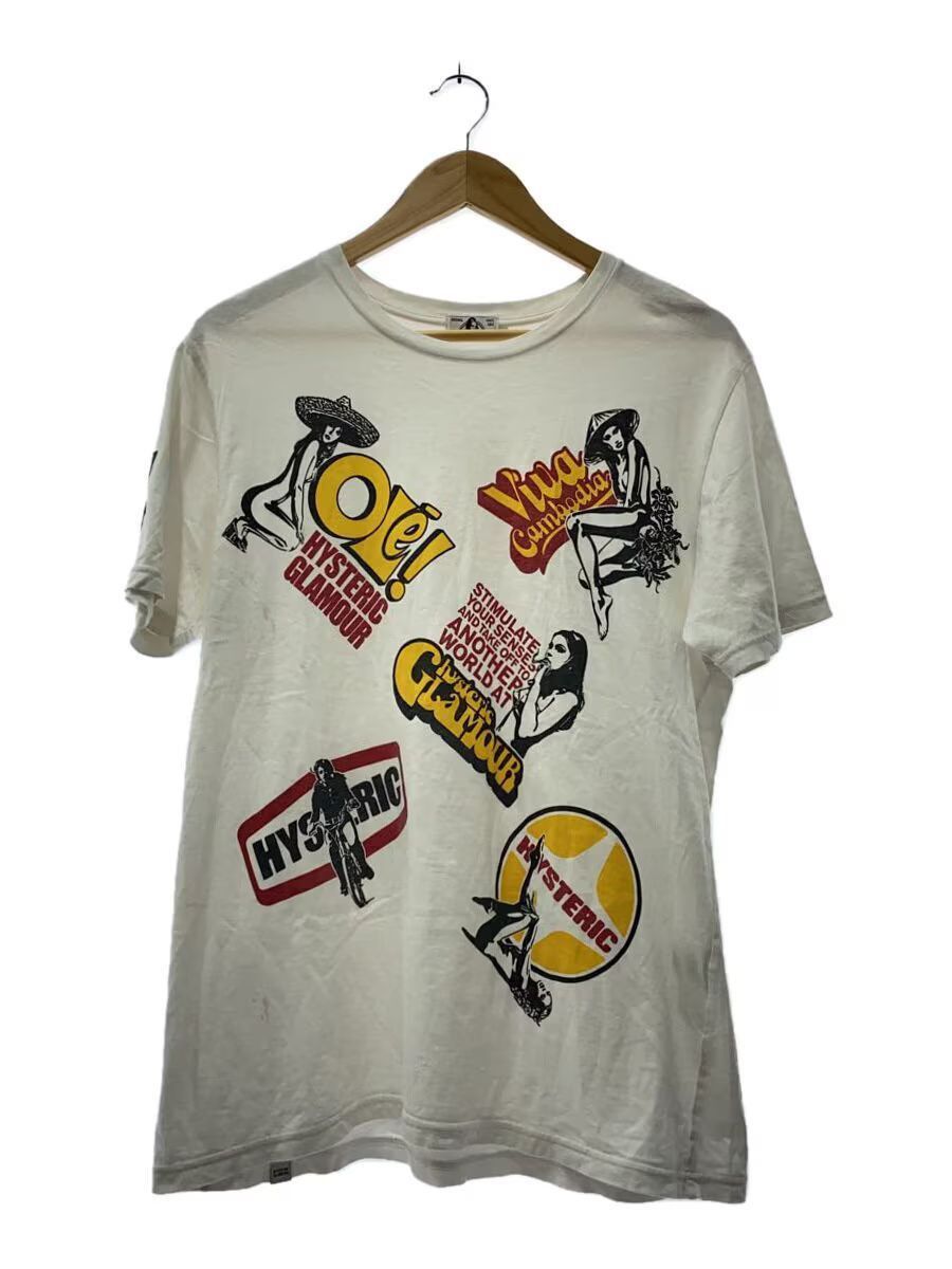 Hysteric Glamour Allover Logo Motif Tee Size US M / EU 48-50 / 2 - 1 Thumbnail