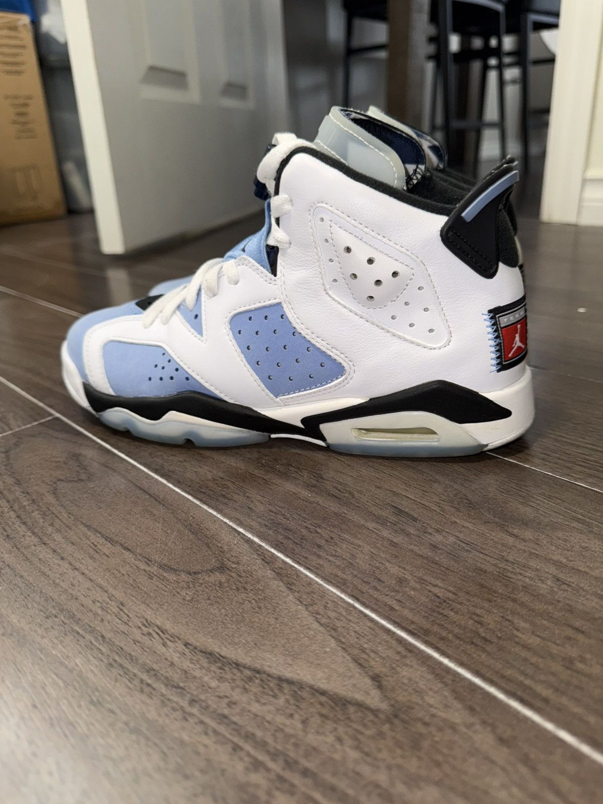 Jordan Brand Jordan 6 Retro “UNC” (6.5) Size US 6.5 / EU 39-40 - 2 Thumbnail