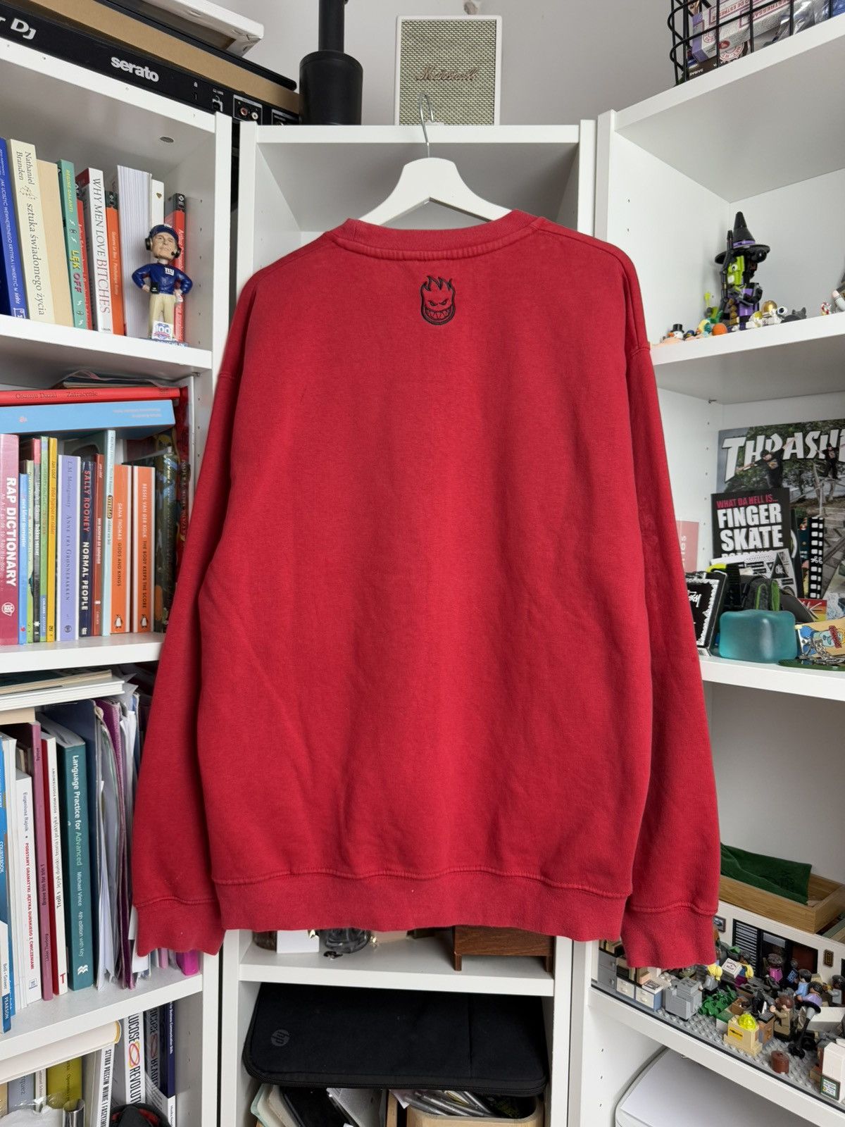 Hook-Ups × Spitfire × Vintage Vintage 90s Spitfire wheels big logo boxy sweatshirt XL flip Size US XL / EU 56 / 4 - 2 Thumbnail