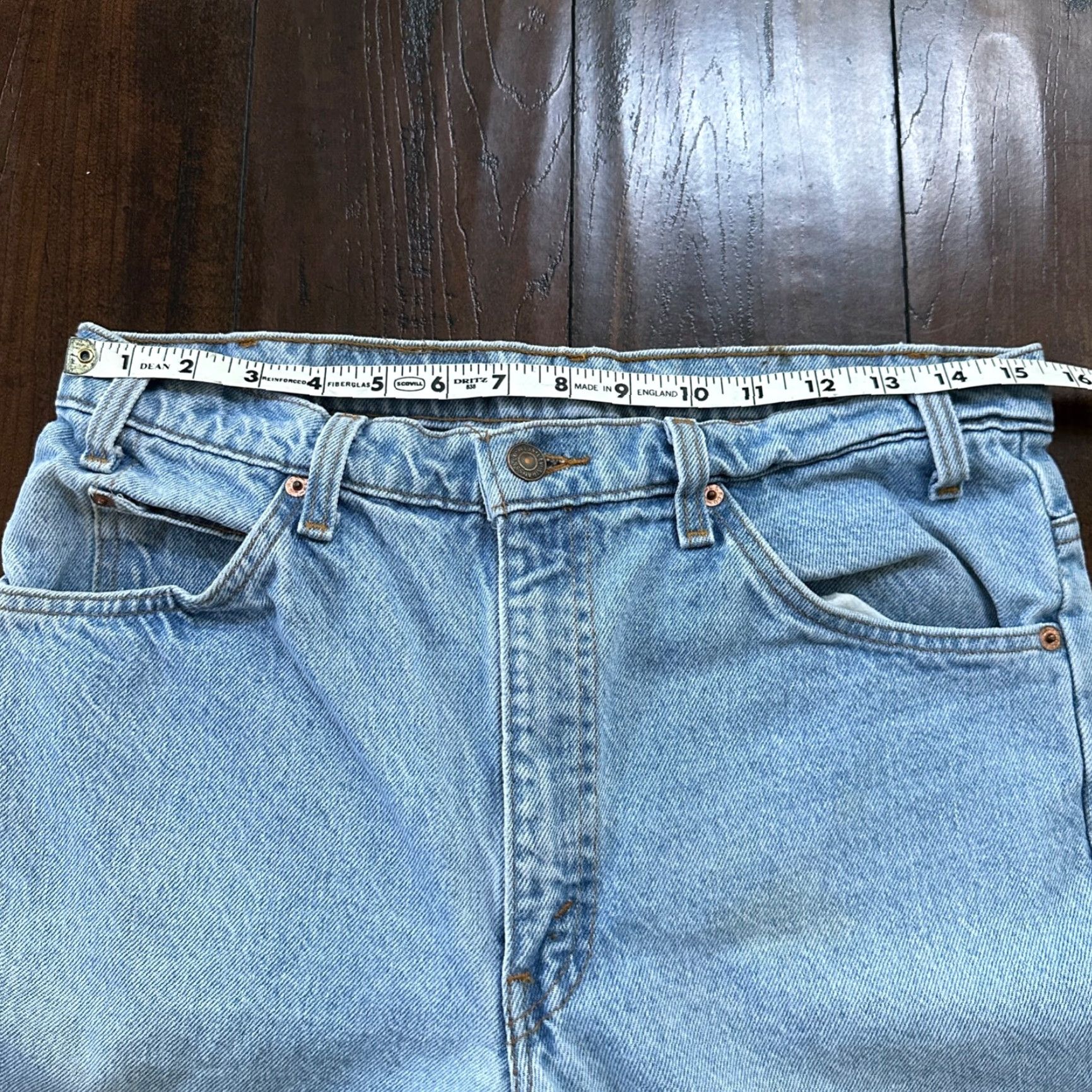 Levi's VINTAGE Levi's 505 Jeans Jeans Men 34x32 Blue 80s 90s USA Orange Tab Straight Denim USA Men Size US 34 / EU 50 - 7 Thumbnail