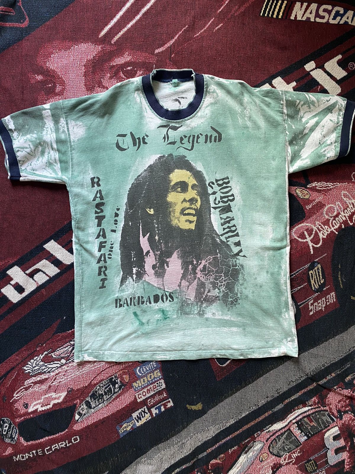 Image of Bob Marley Tie Dye Tee, Men's (Size XL)