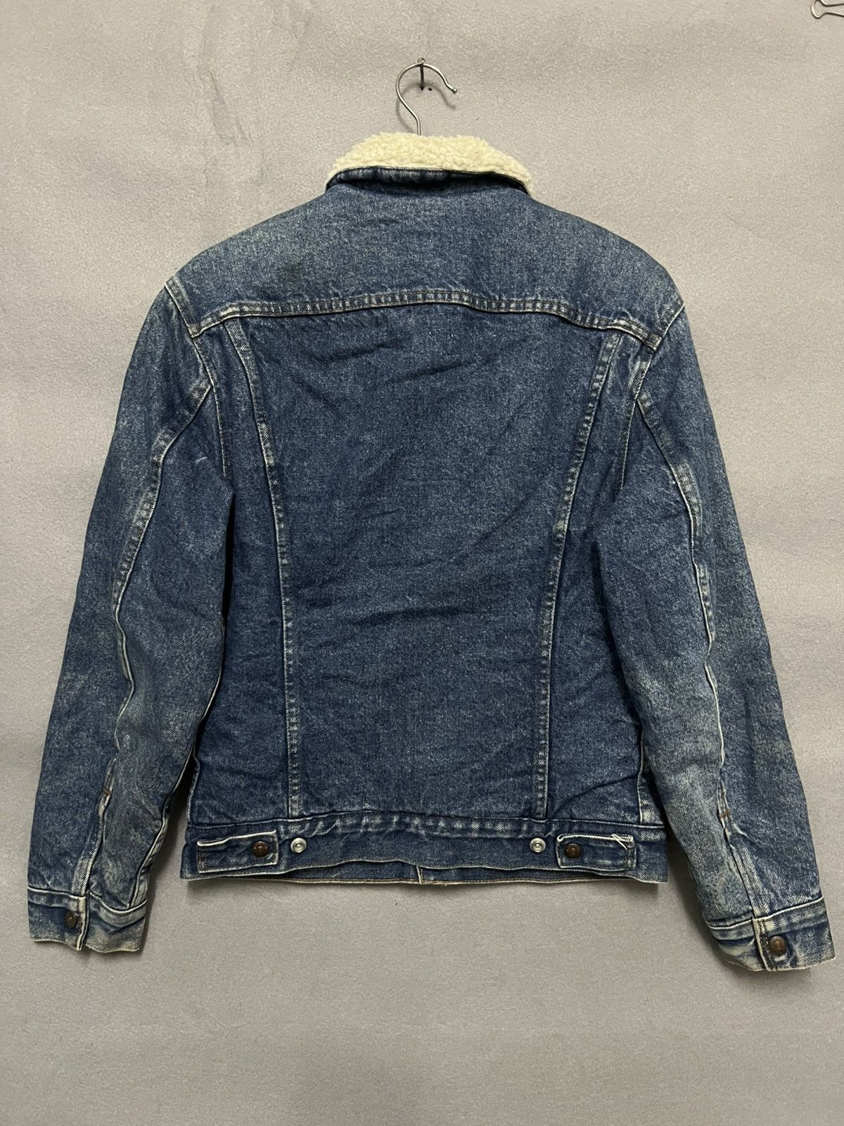 Levi's Vintage 80s Levi's Sherpa Trucker Jacket Size US XXS / EU 40 - 2 Thumbnail