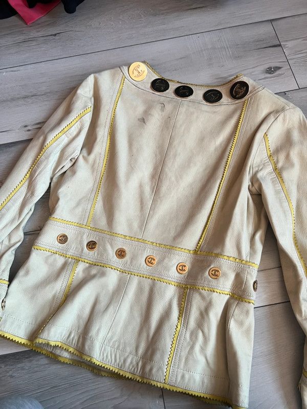 Just Cavalli leather jacket coat Just Cavalli 42 rare Size XL / US 12-14 / IT 48-50 - 5 Thumbnail