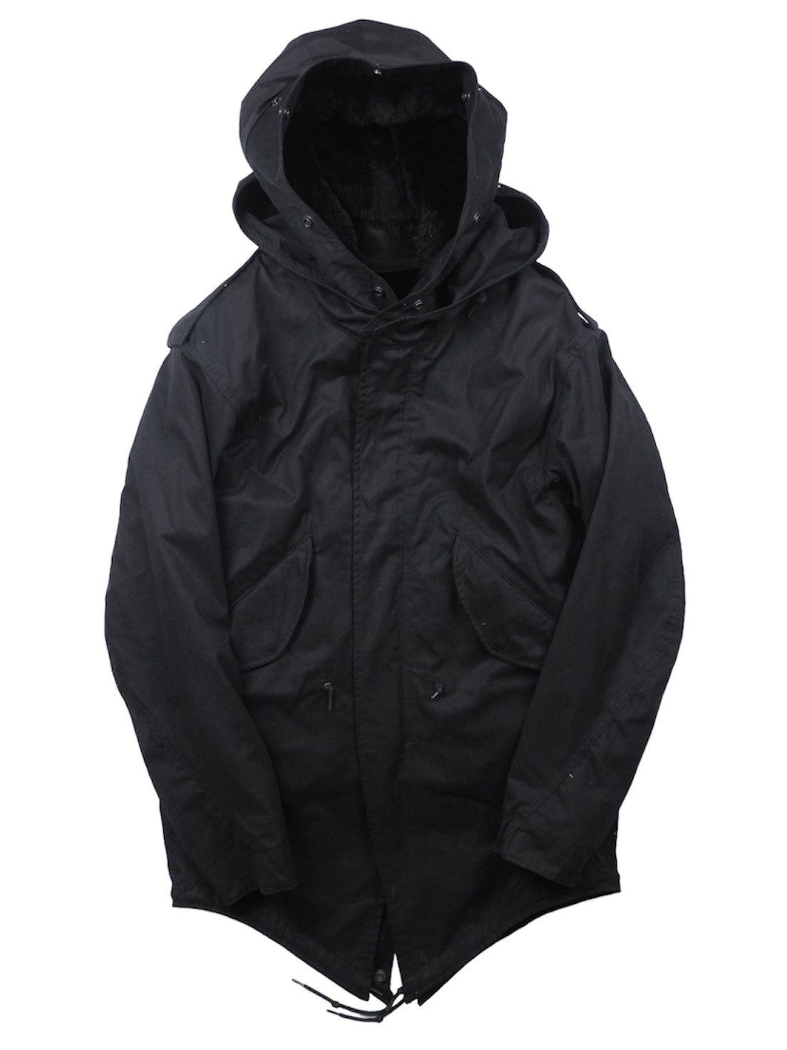 Lad Musician Lad musician parka double hoodie jacket | Grailed