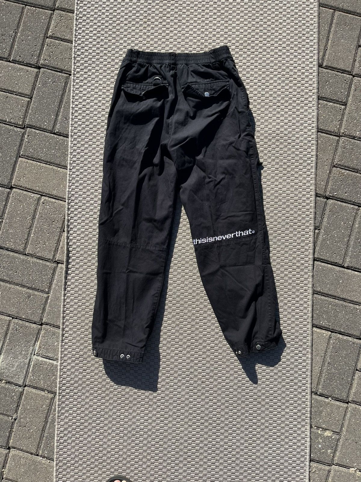 thisisneverthat thisisneverthat black cargo pants Size US 29 - 5 Thumbnail