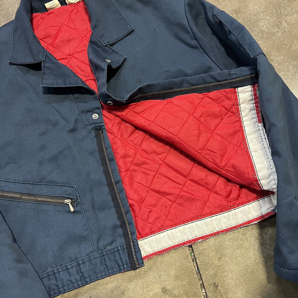 Vintage × Wrangler Vintage 80s Big Ben Wrangler Cropped Workwear Jacket Boxy Size US S / EU 44-46 / 1 - 7 Thumbnail
