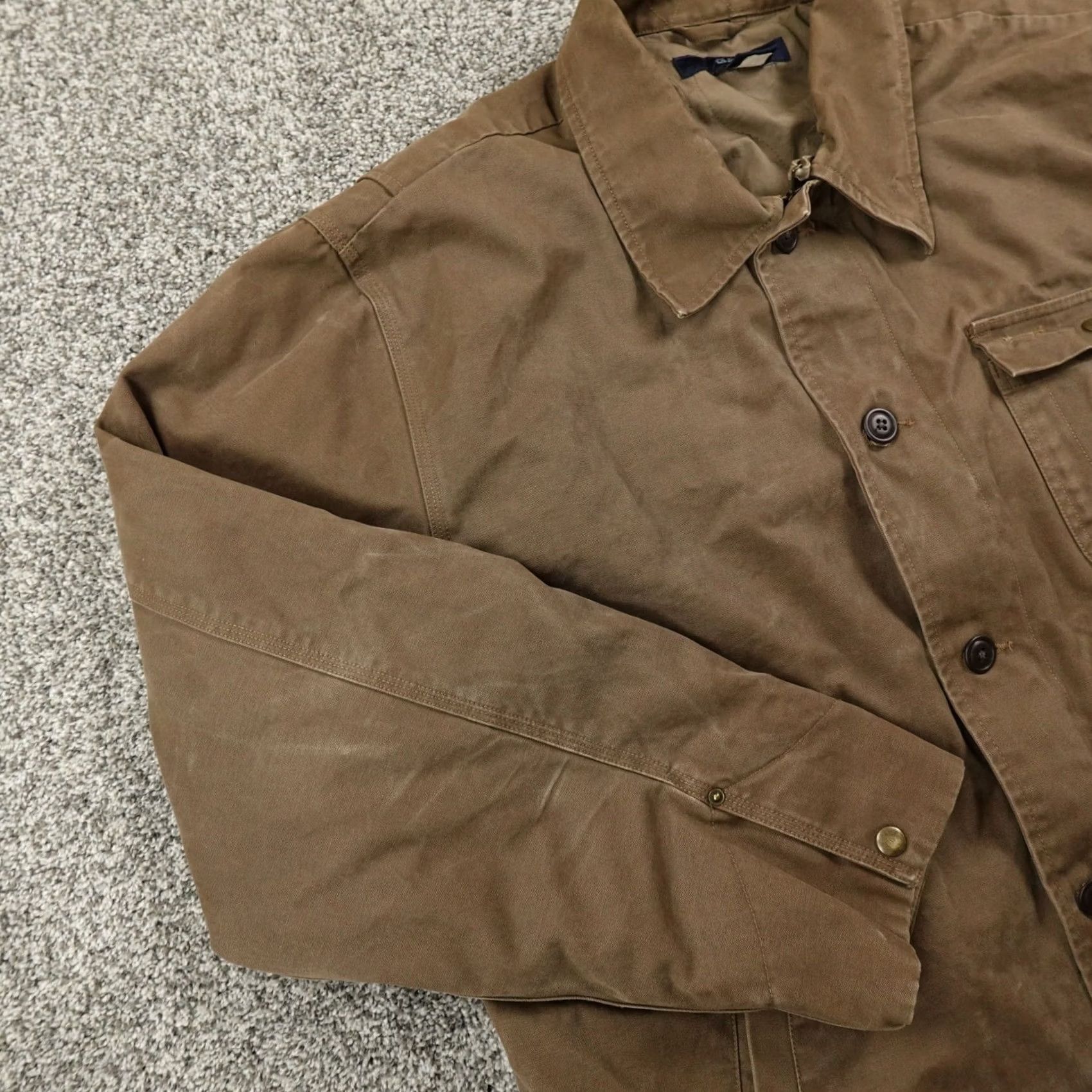 Gap Gap Jacket Mens XL Brown Quilted Lined Heavy Bomber Zip Coat Chore Work Y2K 00s Size US XL / EU 56 / 4 - 6 Thumbnail