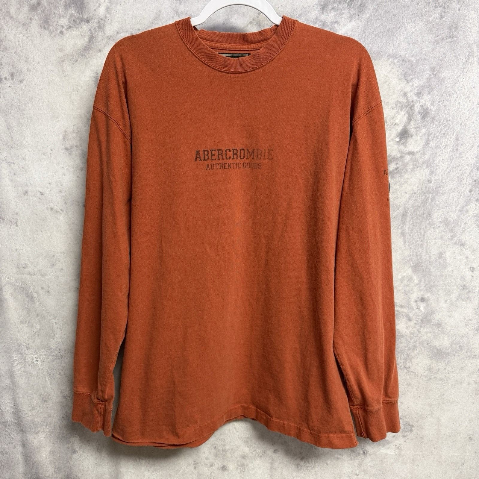 Abercrombie & Fitch Vintage Abercrombie & Fitch T Shirt Mens L/XL 22.5x28 Orange Size US L / EU 52-54 / 3 - 2 Thumbnail