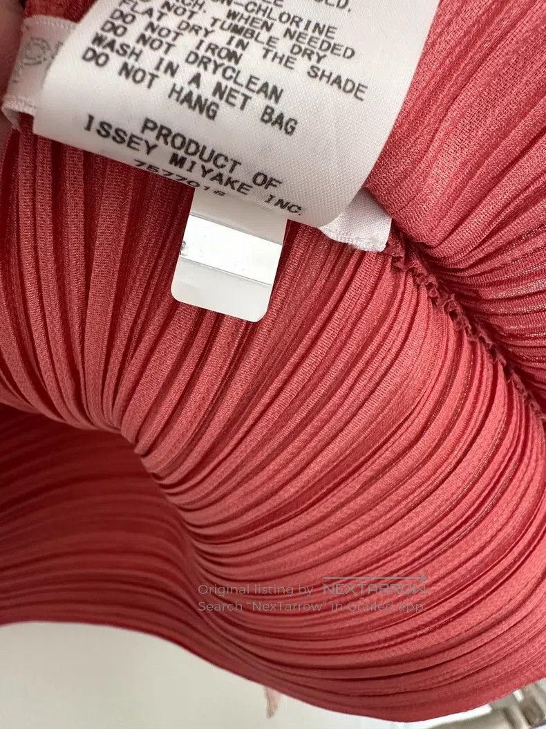 Issey Miyake Issey Miyake Color-Block Striped Pleated Top Size XXL / US 16-18 / IT 52-54 - 5 Thumbnail