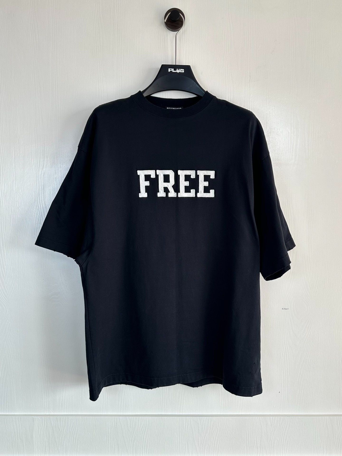 Balenciaga Balenciaga Free Patch Logo Short Sleeve Size US M / EU 48-50 / 2 - 1 Thumbnail