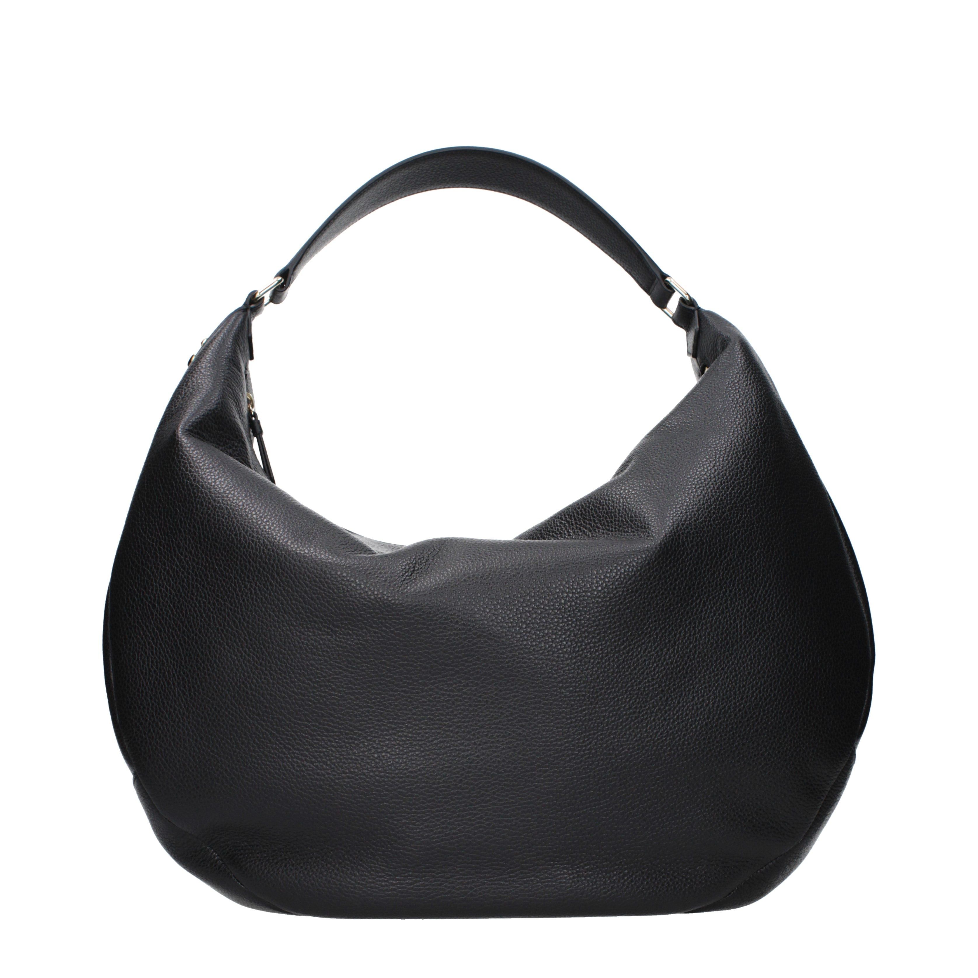 Jimmy Choo Jimmy Choo Shoulder Bags Women Leather Black Size ONE SIZE - 1 Thumbnail