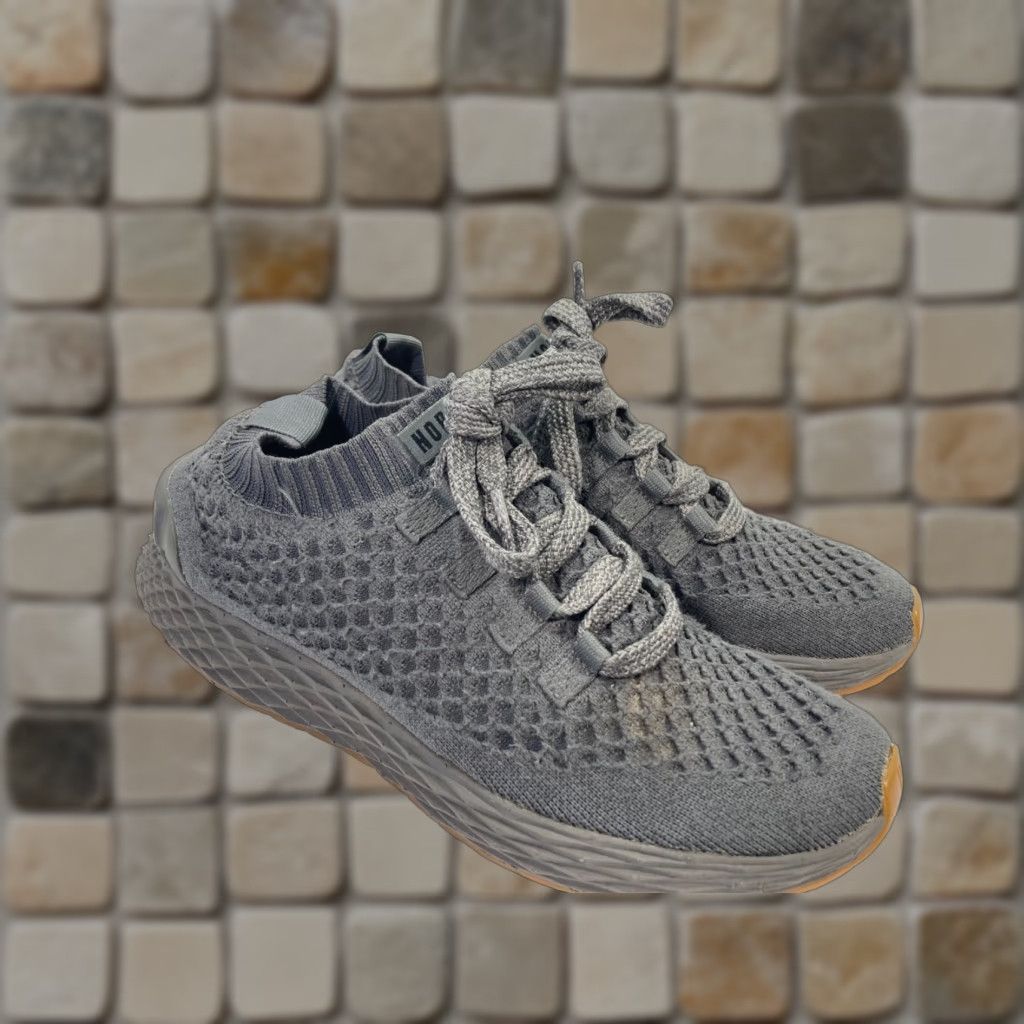 Vintage NOBULL Aspire Sneaker Womens US Size 9 Dark Grey Knit Lace Up Shoes, Low Top, Breathable Comfort, Cross Training, Gym & Training, Solid Gray, Sneakers Size US 9 / IT 39 - 1 Thumbnail