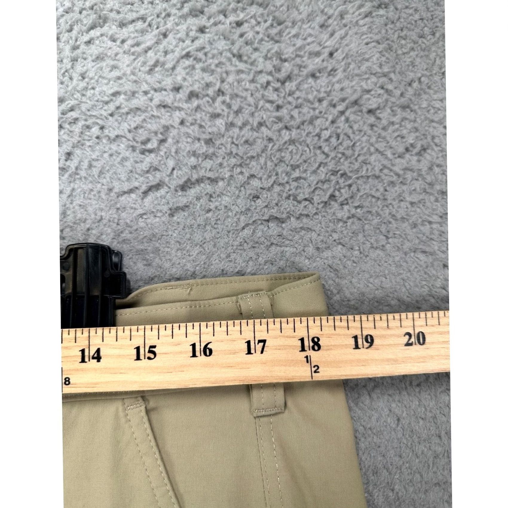 Eddie Bauer Eddie Bauer Pants Mens 36X30 Tan Nylon Blend Hiking Outdoor Straight Flat Front Mens Regular Waist 36 Inseam 30 Logo Accents Casual Vintage: No Size US 36 / EU 52 - 6 Thumbnail