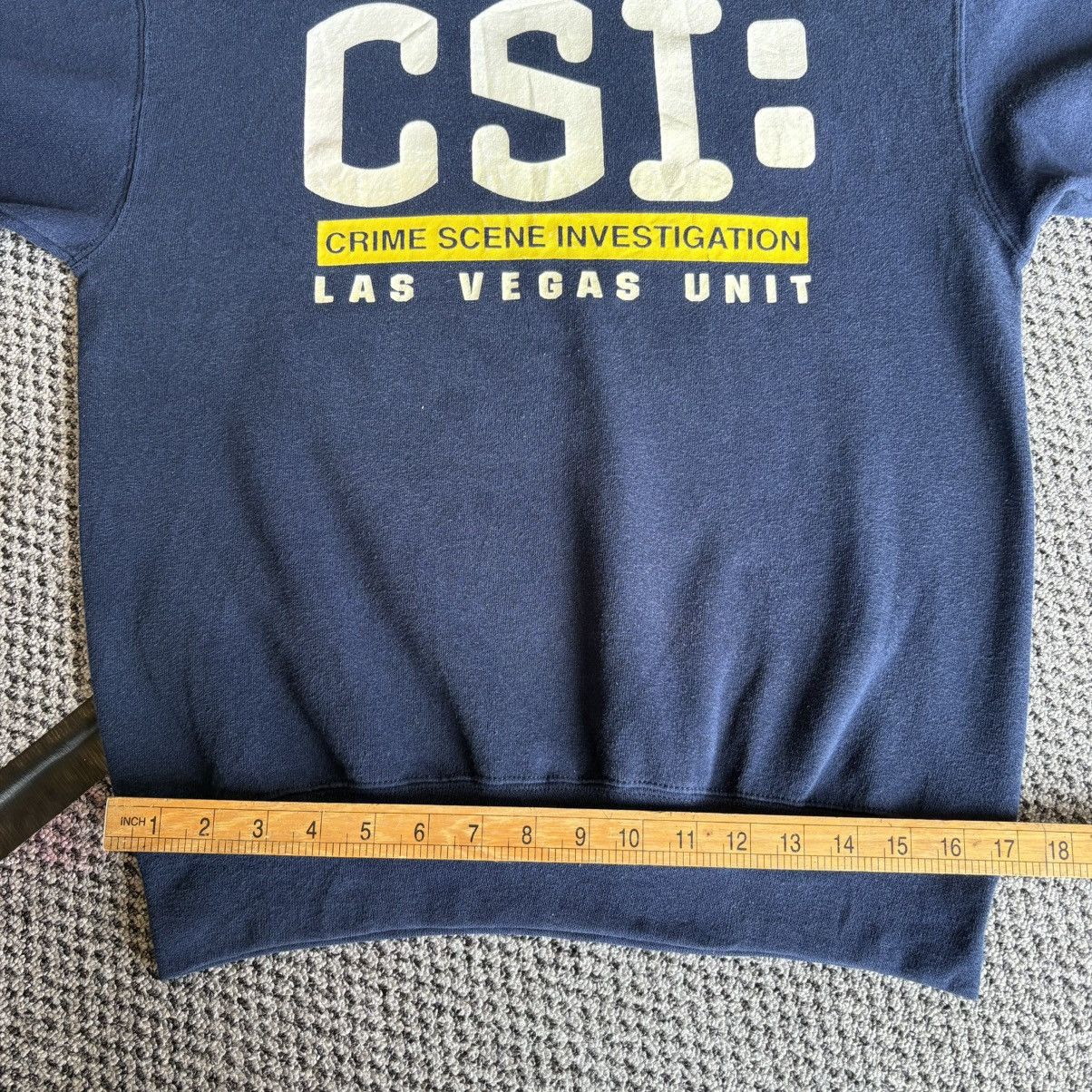 Delta Vintage CSI Crime Scene Investigation Sweatshirt Size US M / EU 48-50 / 2 - 10 Thumbnail