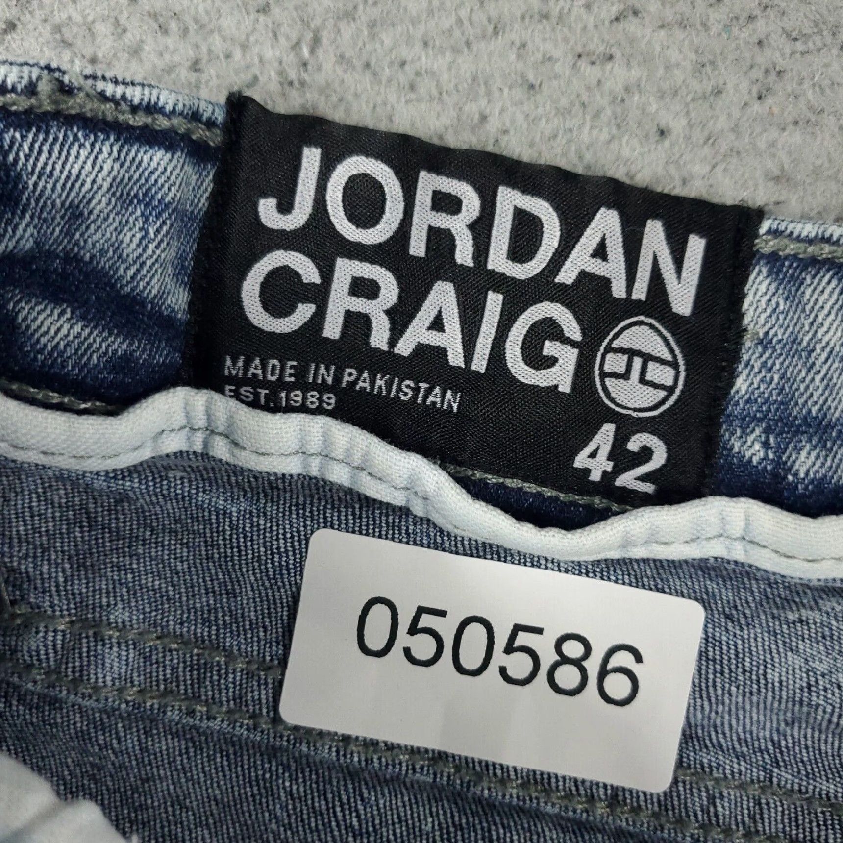 Jordan Craig Jordan Craig Cargo Shorts Mens Size 42 Blue Denim Regular Fit 5-Pocket Classic Size US 42 / EU 58 - 8 Thumbnail