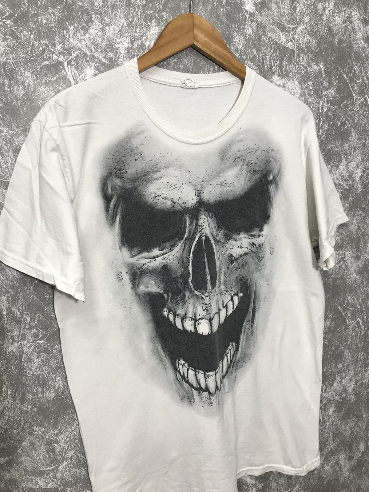 Affliction × Helix × Southpole MMA Elite Affliction Skull Y2K Graphic Tee Size US M / EU 48-50 / 2 - 3 Thumbnail