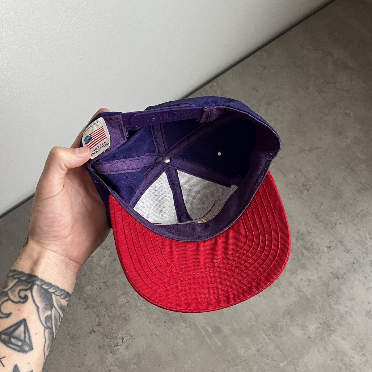 Vintage Vintage Budweiser Made in USA Cap Size ONE SIZE - 7 Thumbnail
