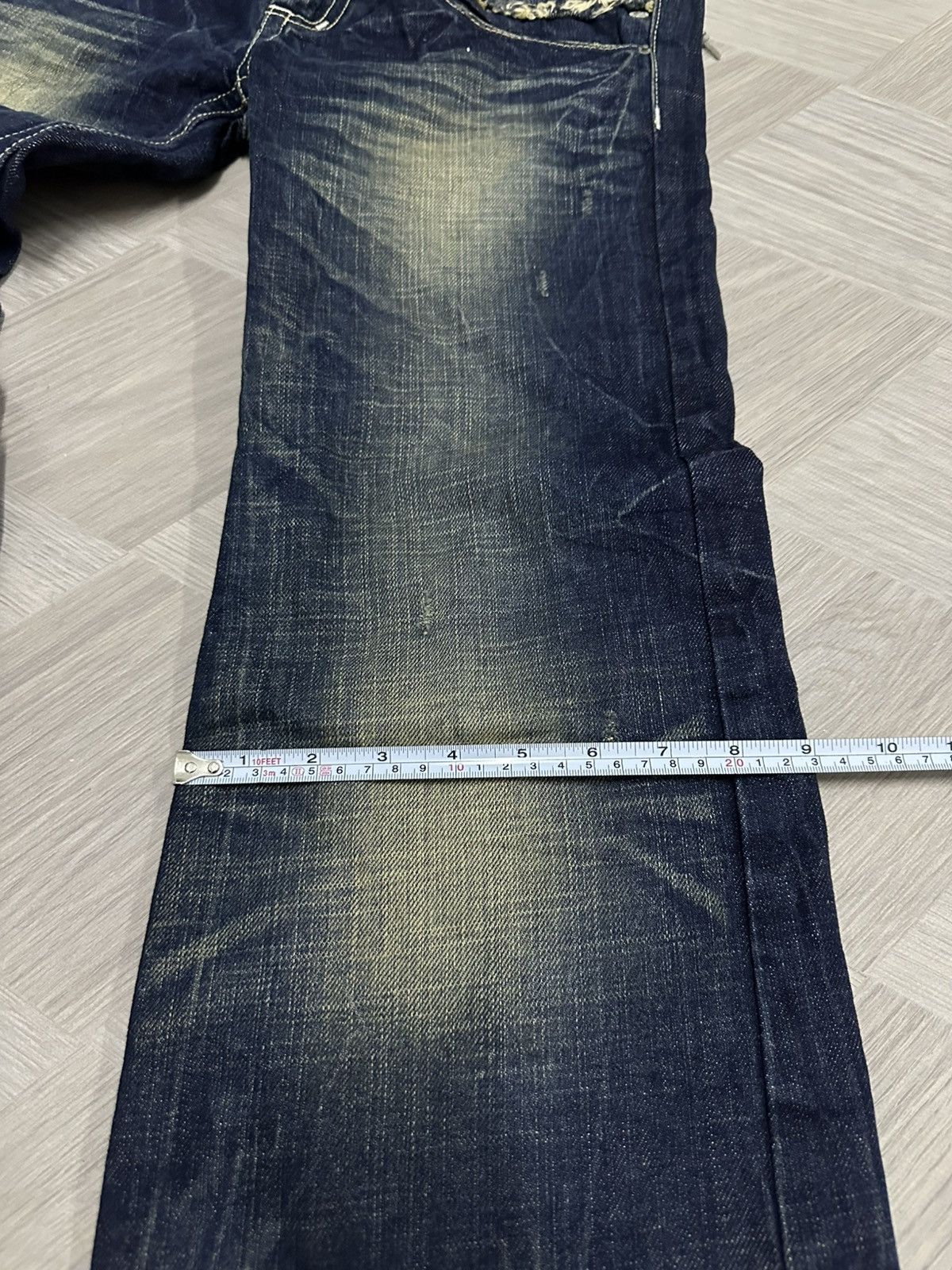 If Six Was Nine Vintage Y2K Red Pepper Denim Acid Wash Pant Size US 29 - 21 Thumbnail