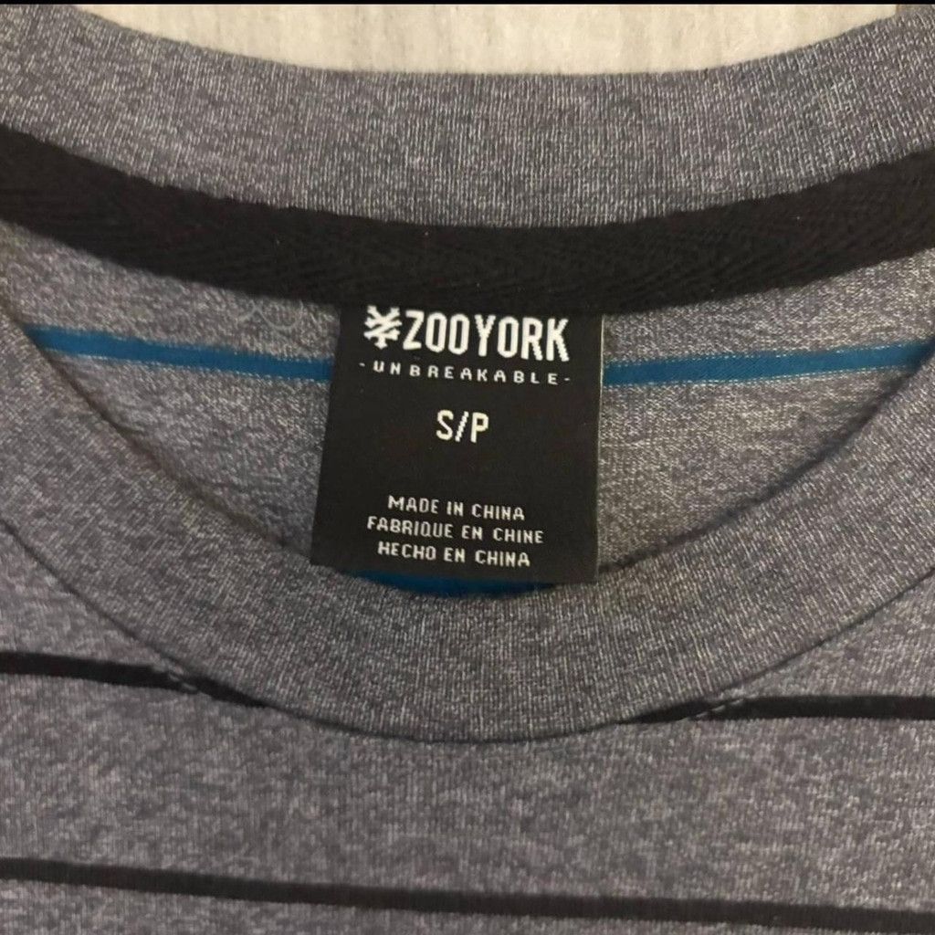 Zoo York Zoo York Striped Crew Neck Tee Size US S / EU 44-46 / 1 - 4 Thumbnail