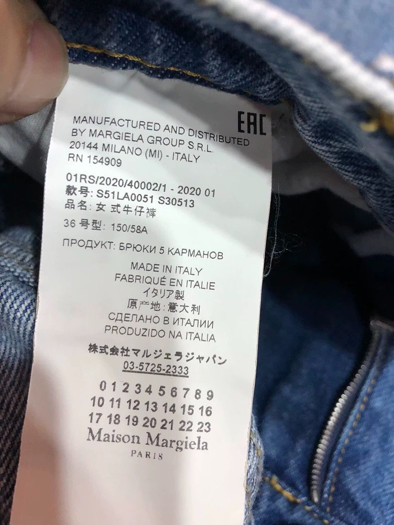 Maison Margiela Maison Margiela Jeans 2504-Nextarrow Size 24" / US 00 / IT 34 - 5 Thumbnail