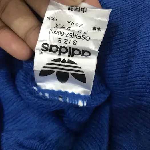 Adidas × Vintage Adidas Spellout Beanie Hat Size ONE SIZE - 4 Thumbnail