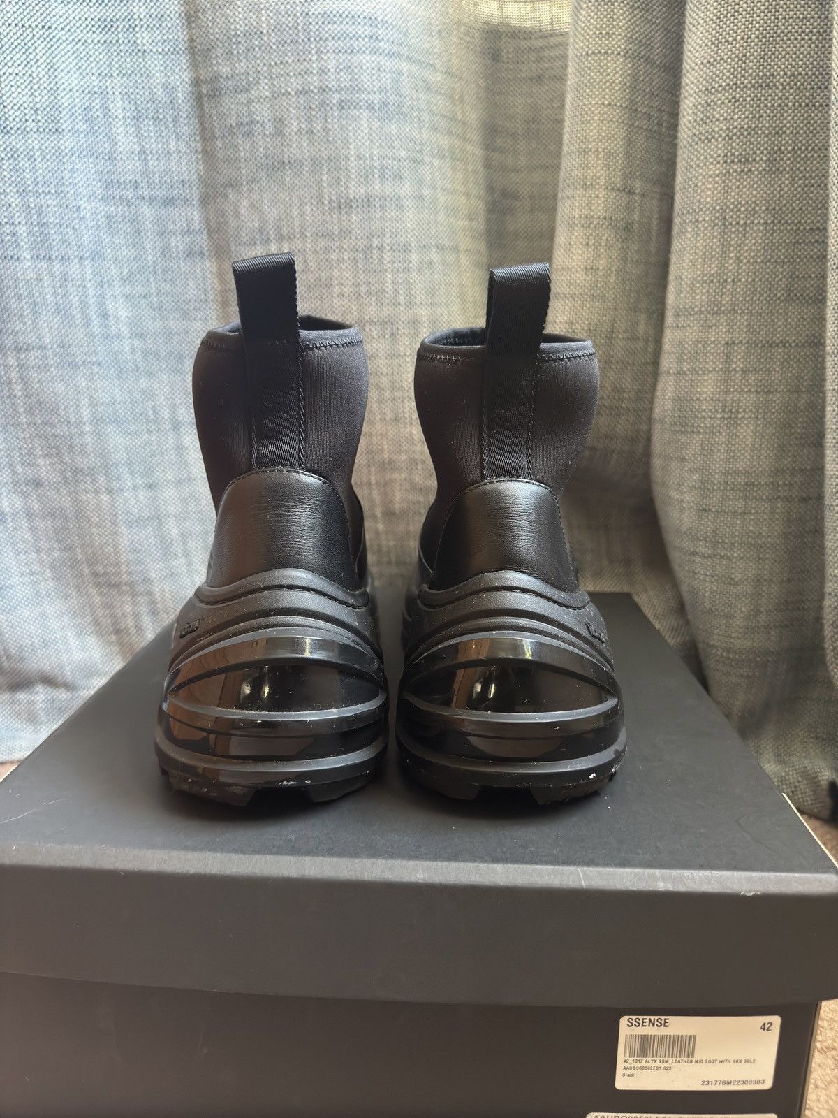 1017 ALYX 9SM 1017 alyx 9sm leather mid boot with skx sole Size US 9 / EU 42 - 4 Thumbnail