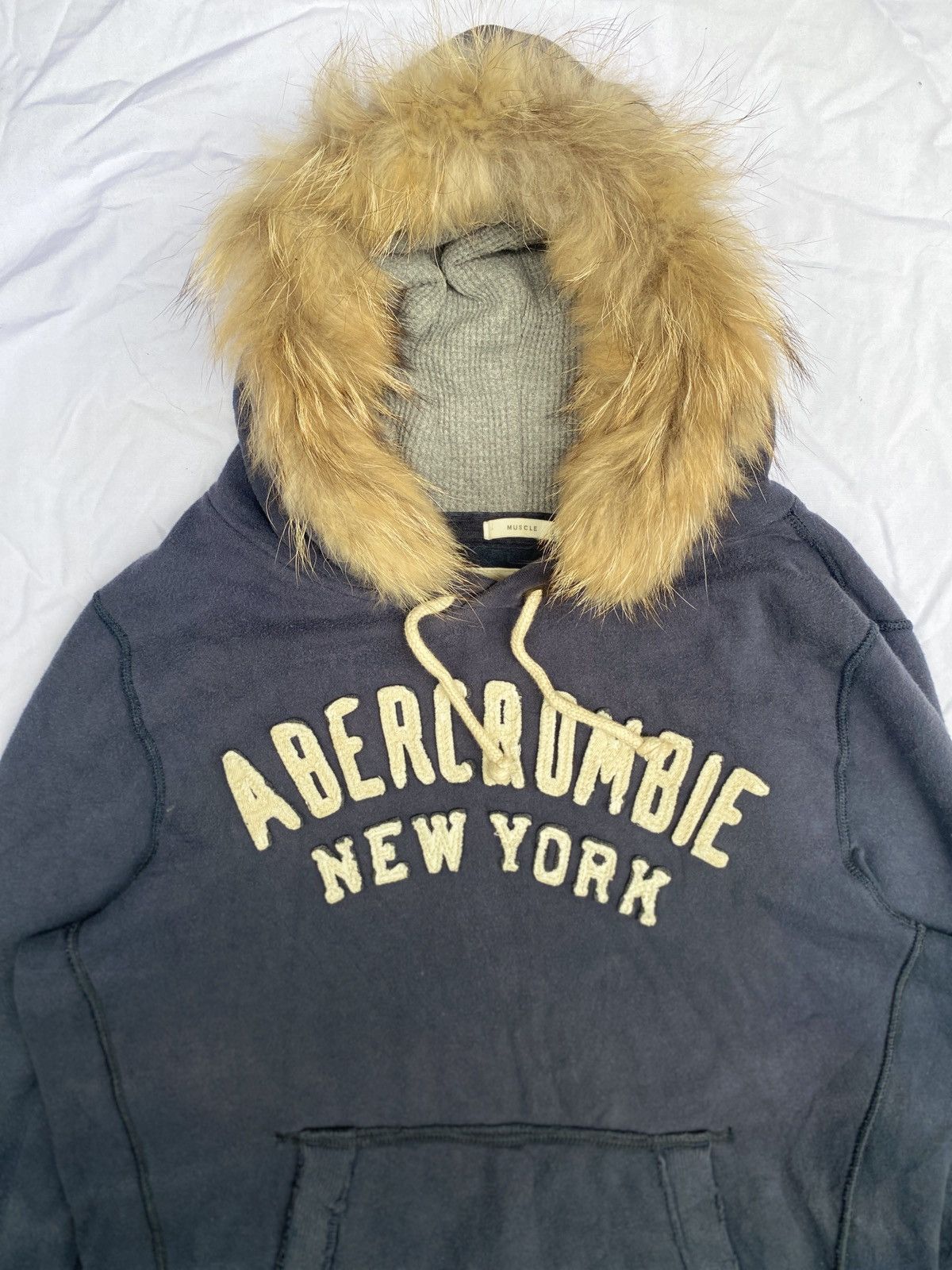 If Six Was Nine × Japanese Brand × Le Grande Bleu (L.G.B.) Abercrombie fur hoodie New york ifsixwasnine lgb style Size US XL / EU 56 / 4 - 3 Thumbnail
